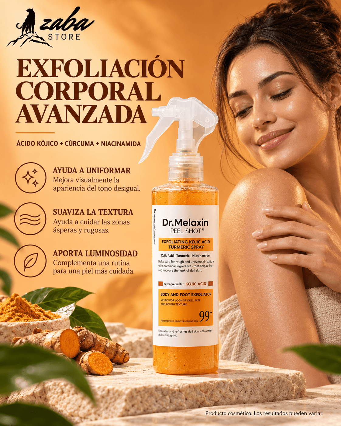 Dr Melaxin Peel Shot - Exfoliante Corporal
