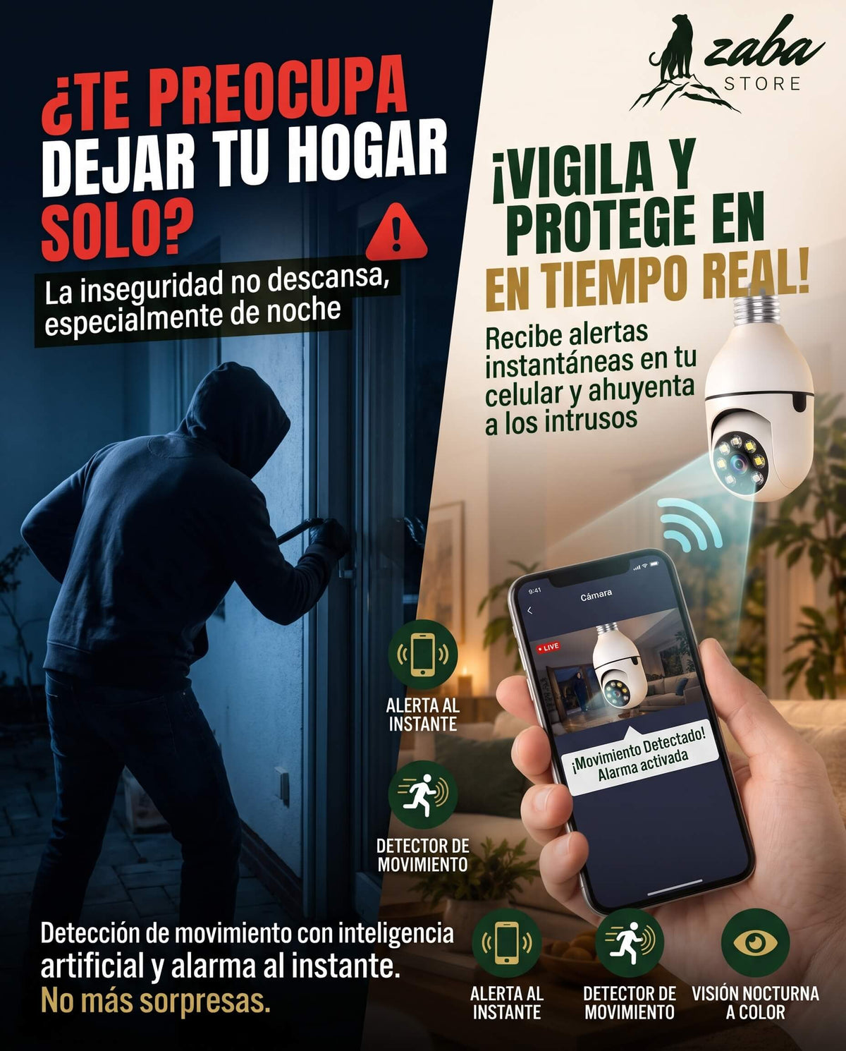 SmartVigía™ - Camara Ampolleta 360°