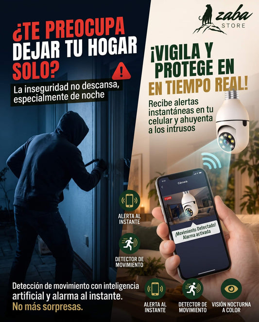 SmartVigía™ - Camara Ampolleta 360°