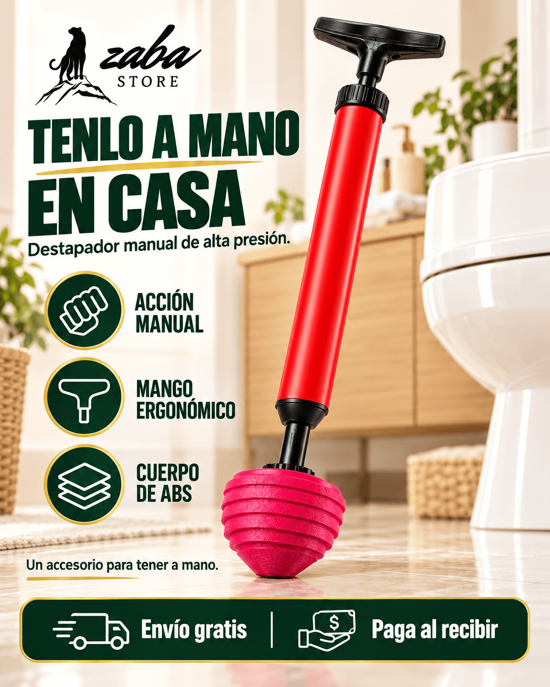 DestapaPro™ -Destapador de Alta Presion