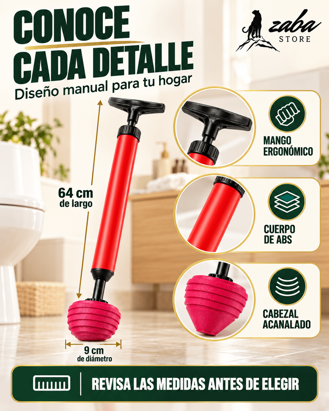 DestapaPro™ -Destapador de Alta Presion