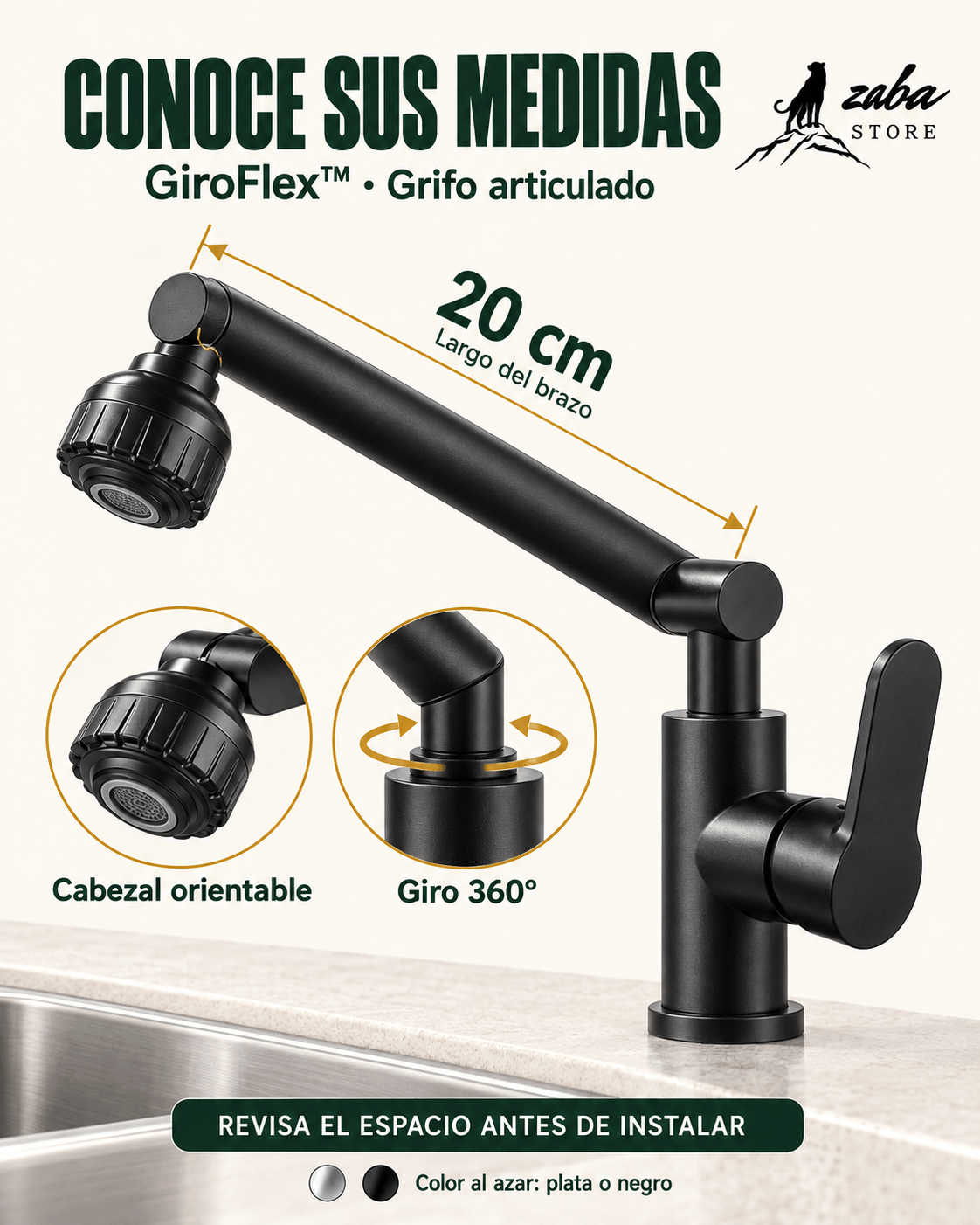 GiroFlex™ - Dale a tu cocina un look moderno en minutos