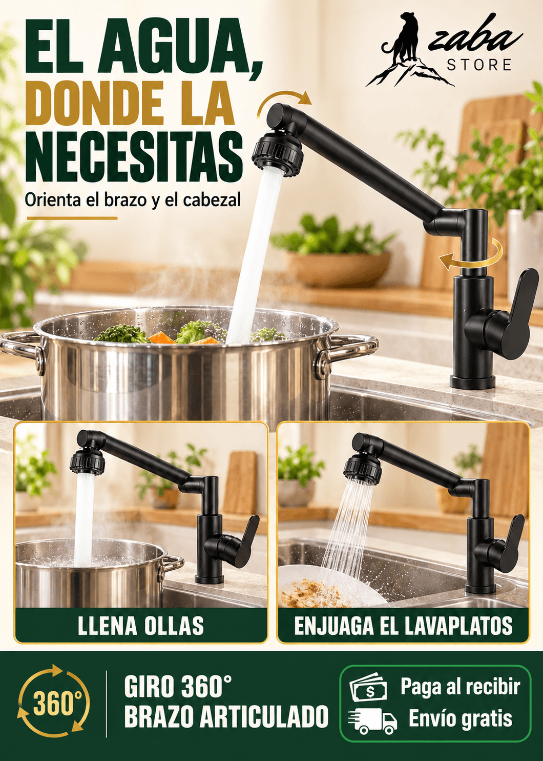 GiroFlex™ - Dale a tu cocina un look moderno en minutos