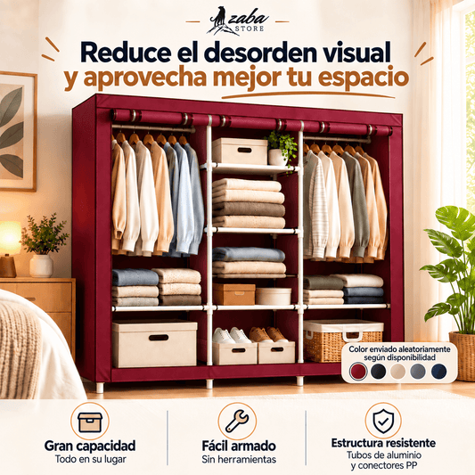 Ropero Armable Gran Capacidad - Más espacio, menos desorden