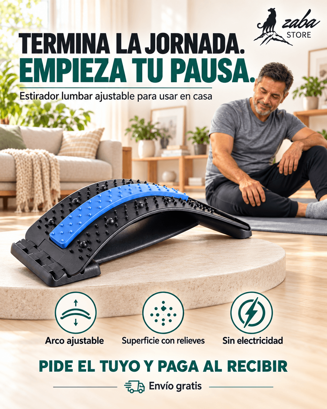 Elongador Lumbar - Dile adios al dolor de espalda!