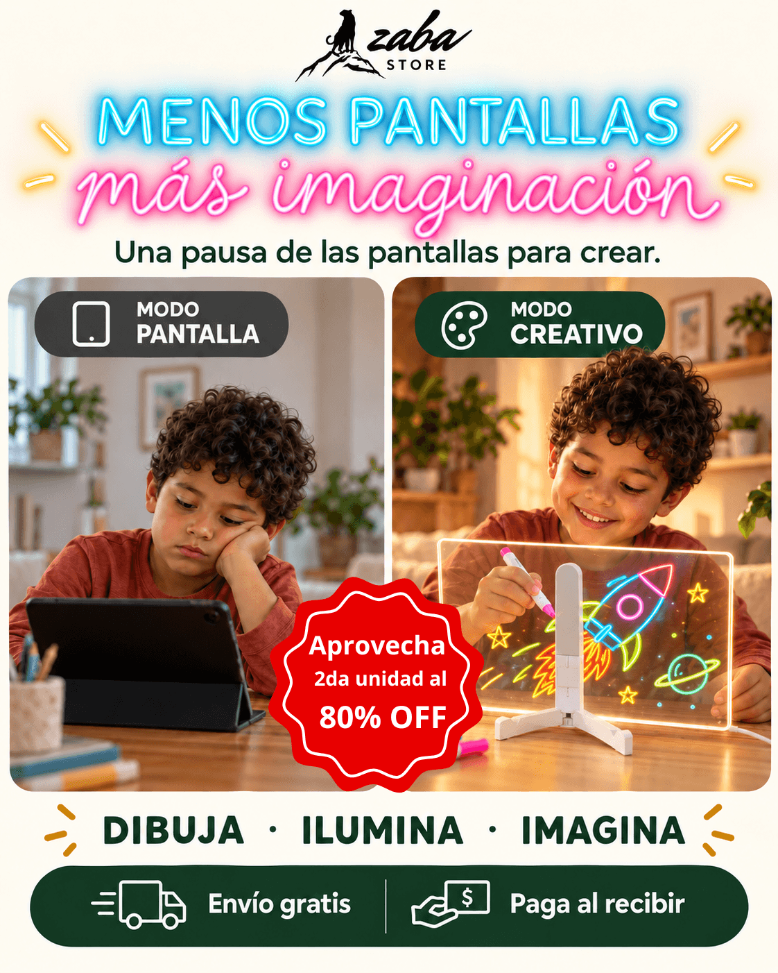 Magic Lumi™ - Pizarra Magica