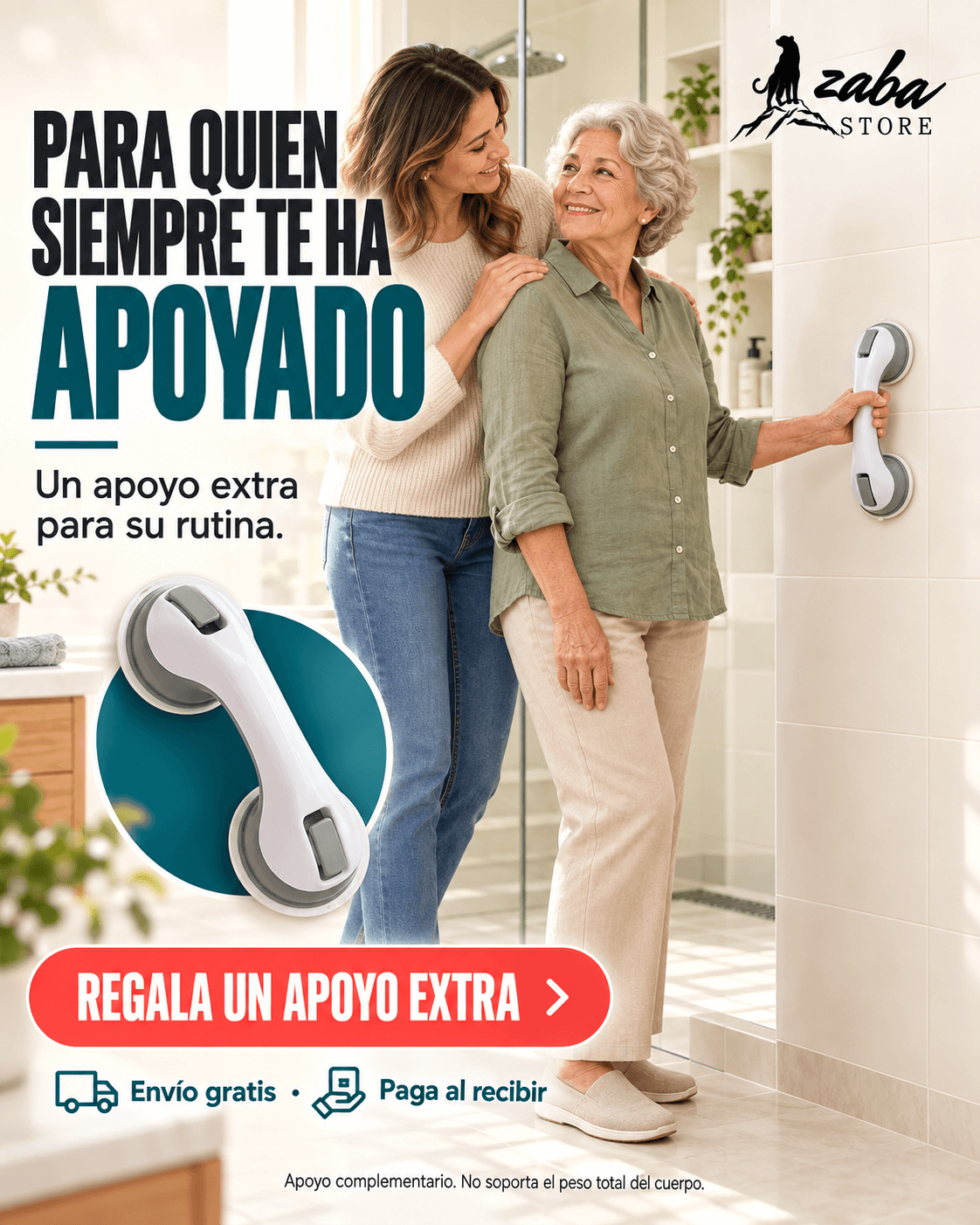 Manilla Antideslizante - Protege a quienes más quieres